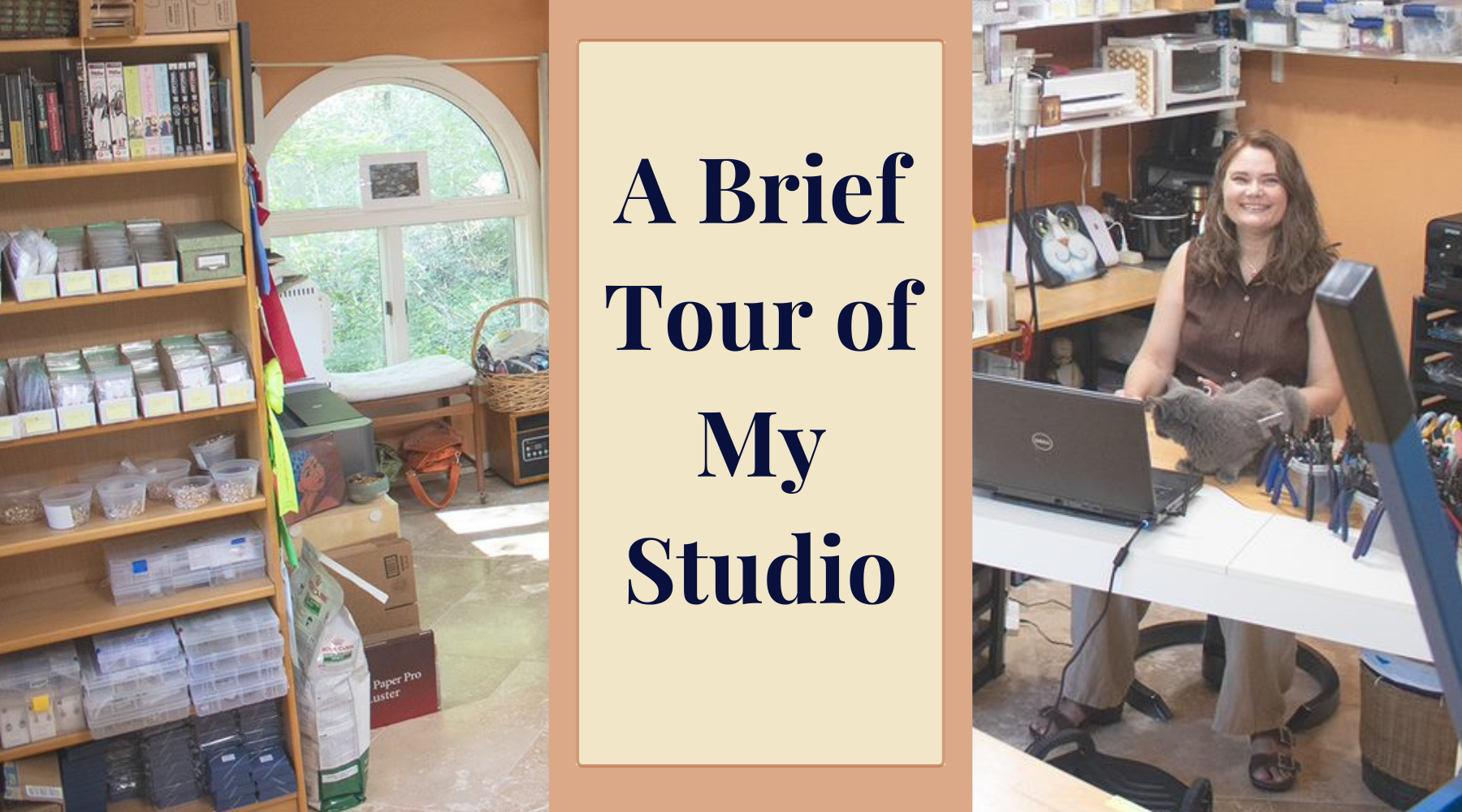 A brief tour of Tahmi's studio