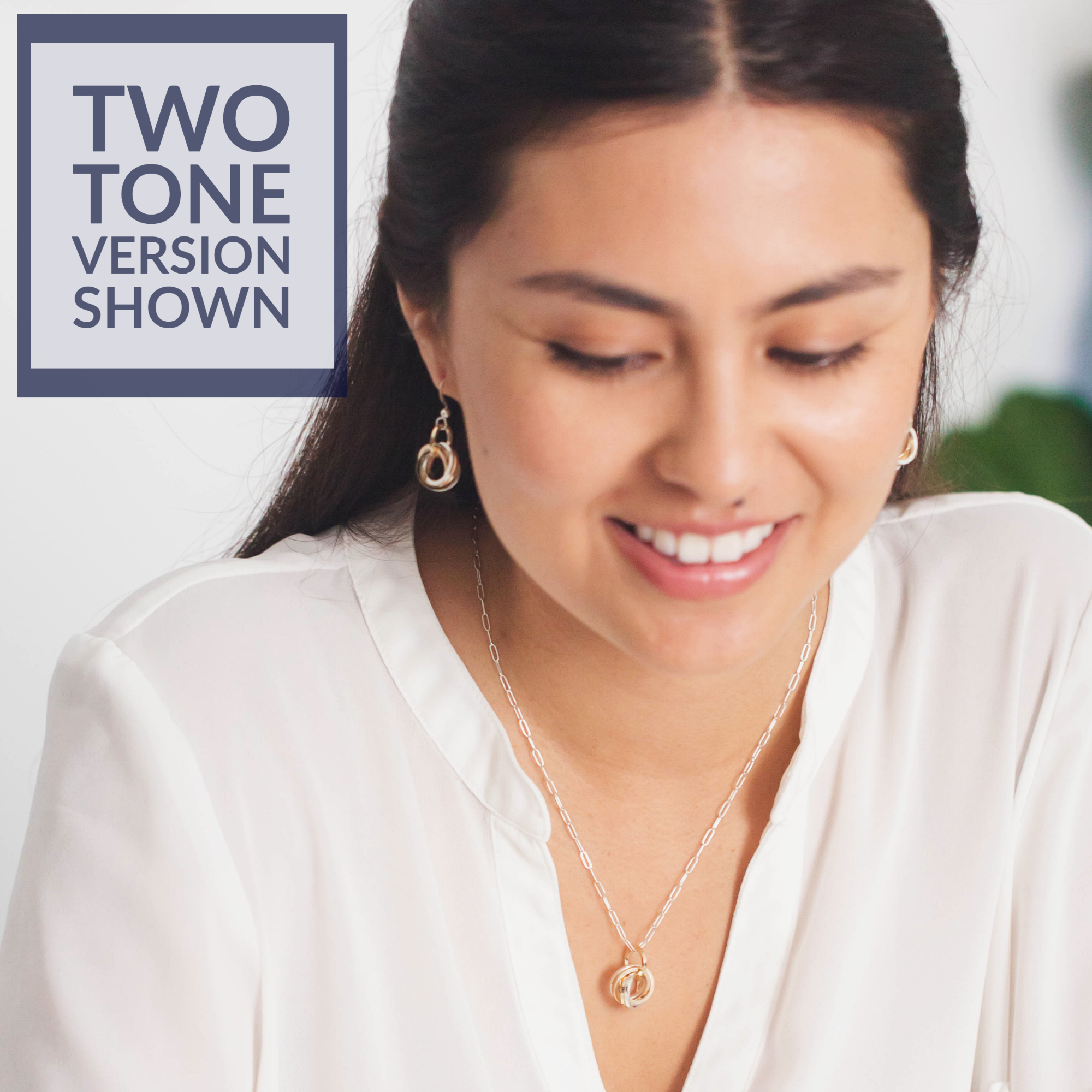 Classic Love Knot Jewelry Gift Set with Earrings and Pendant Necklace in Argentium Sterling Silver