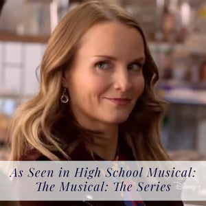 AS SEEN ON High School Musical: The Musical: The Series - Classic Love Knot Dangle Earrings in 14K Yellow Gold Fill