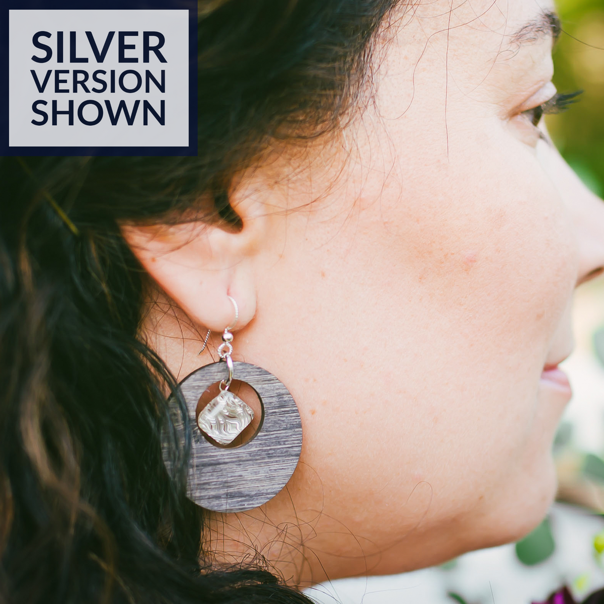 Large Bamboo Hoop Earrings with 14K Rose & Yellow Gold Fill